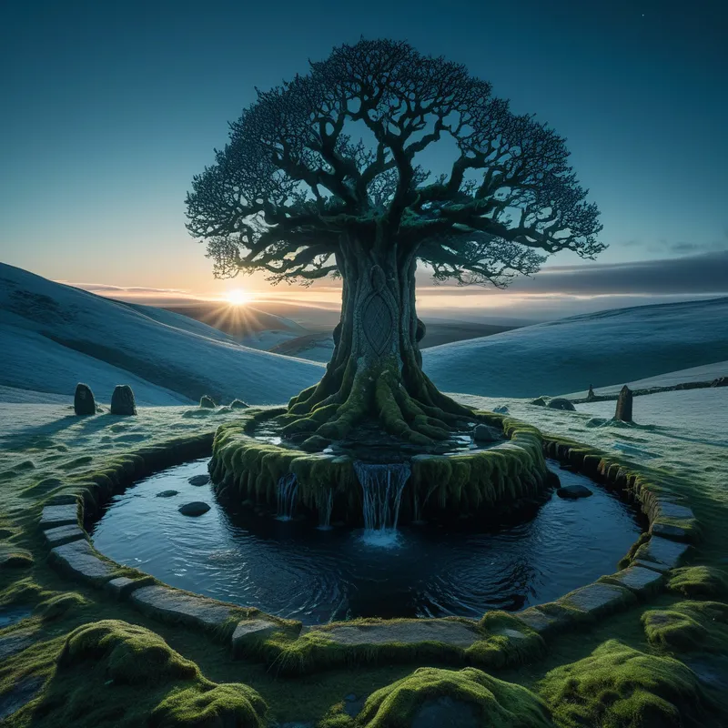 The Well of Urd in Norse mytho Myth Meaning & Symbolism