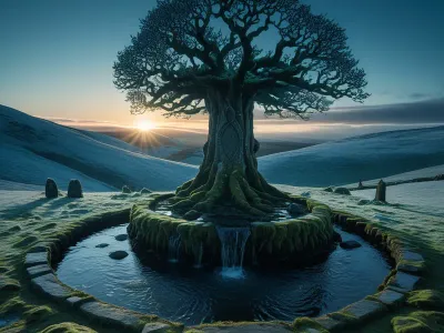 The Well of Urd in Norse mytho Myth Meaning & Symbolism