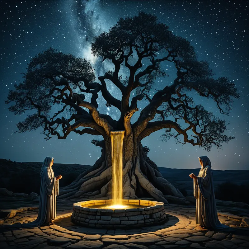 The Well of Wyrd / Urdarbrunnr Myth Meaning & Symbolism