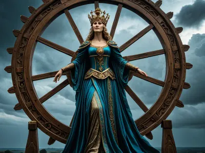 The Wheel of Fortune in mediev Myth Meaning & Symbolism