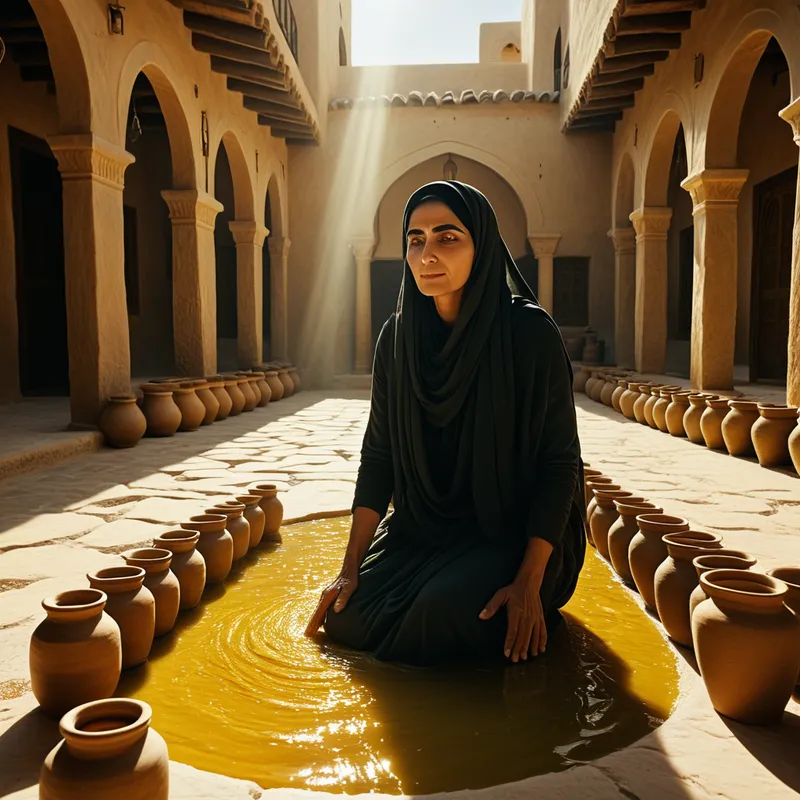 The Widow's Oil Myth Meaning & Symbolism