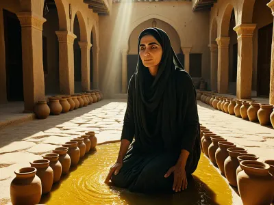 The Widow's Oil Myth Meaning & Symbolism