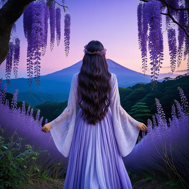 The Wisteria Maiden Myth Meaning & Symbolism