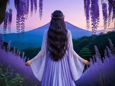 The Wisteria Maiden Myth Meaning & Symbolism