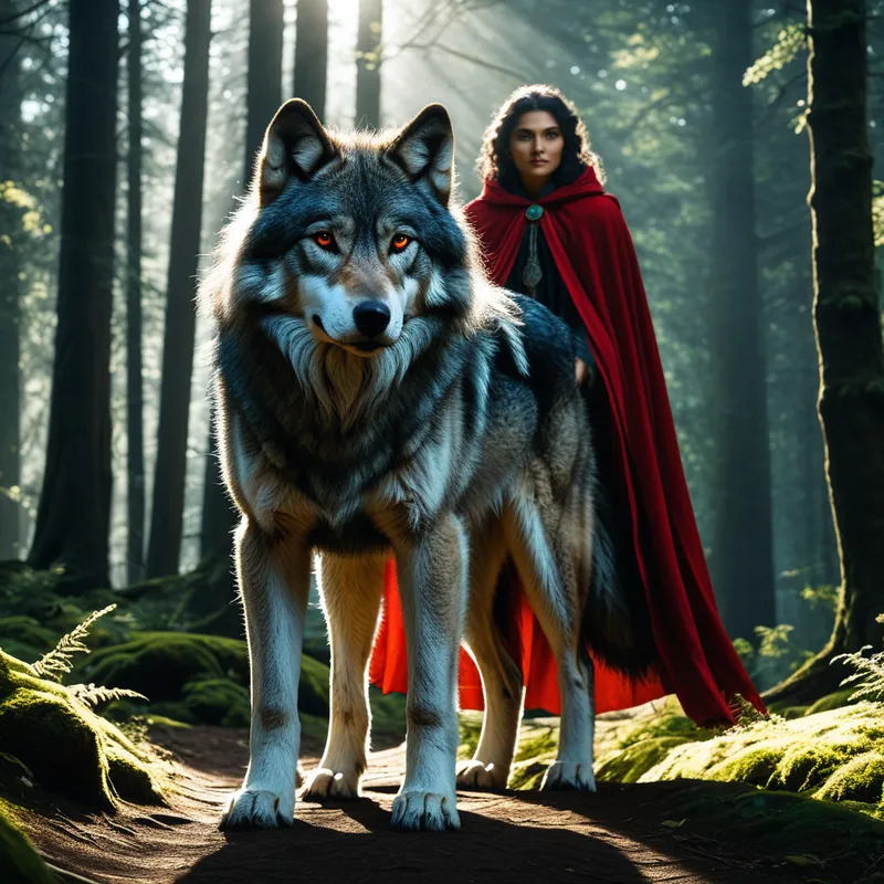 The Wolf in Little Red Riding Hood Myth Meaning & Symbolism