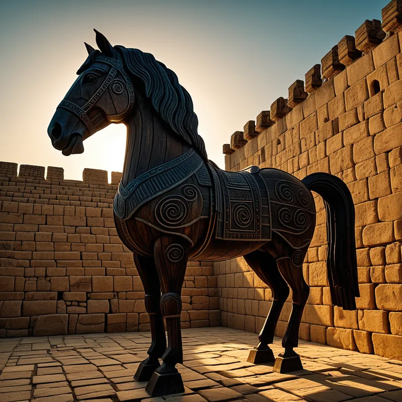 The Wooden Horse of Troy Myth Meaning & Symbolism