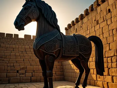 The Wooden Horse of Troy Myth Meaning & Symbolism