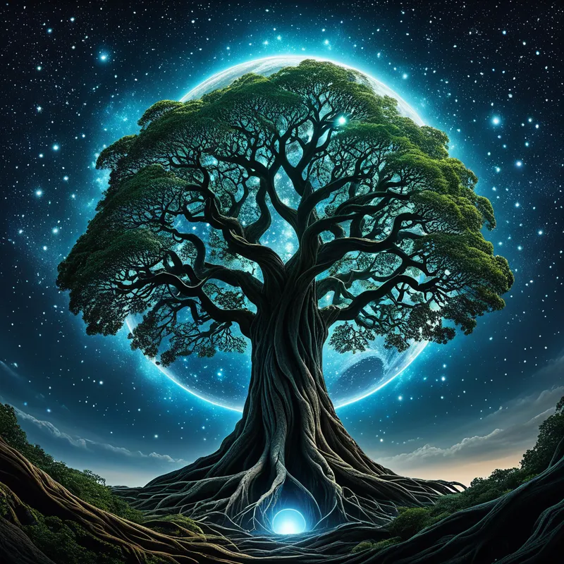 The World Tree / Axis Mundi Myth Meaning & Symbolism