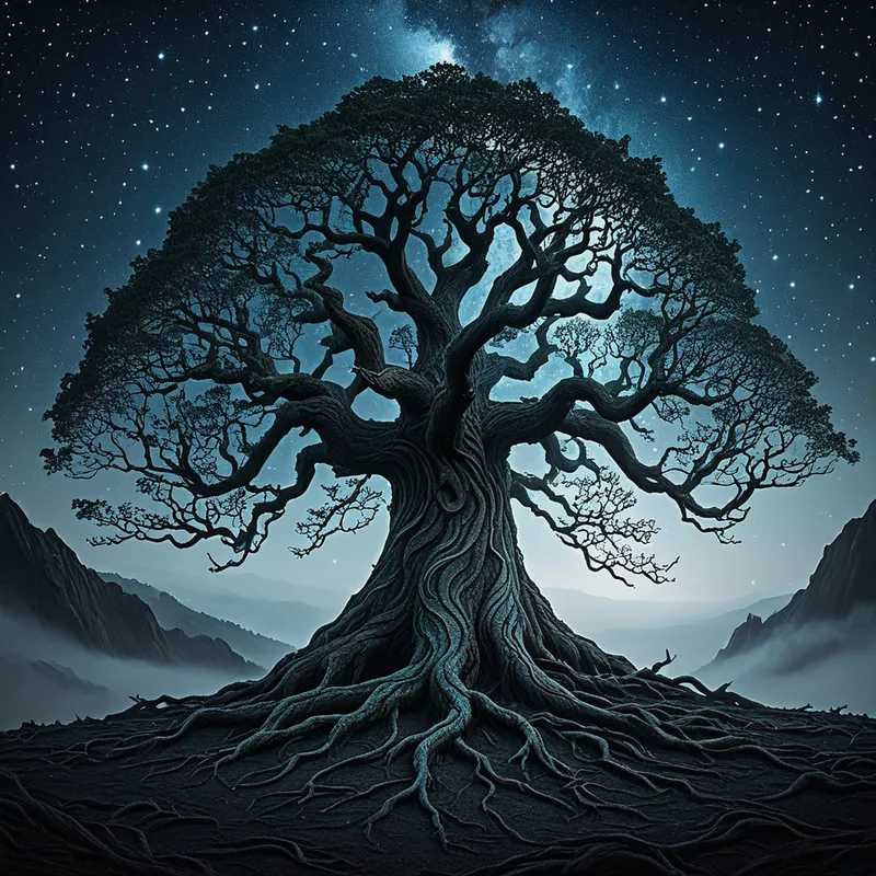 The World Tree Yggdrasil from Myth Meaning & Symbolism