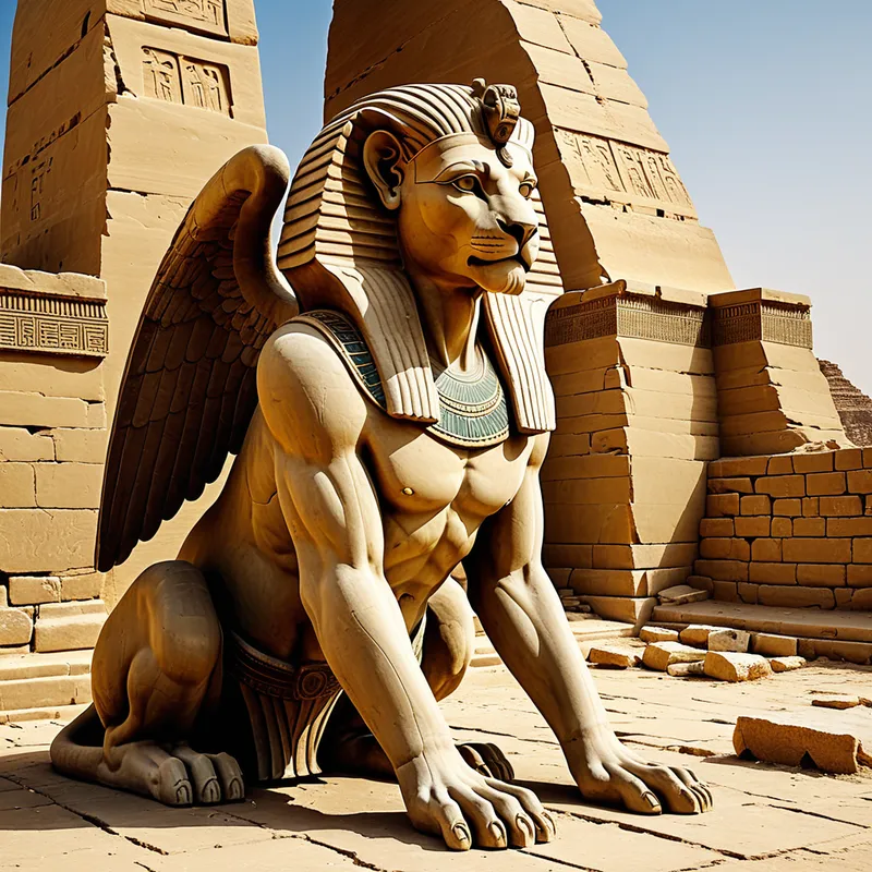 Theban Sphinx Myth Meaning & Symbolism