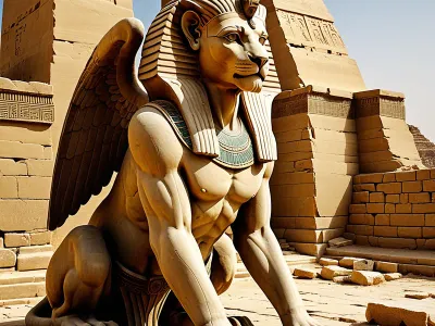 Theban Sphinx Myth Meaning & Symbolism