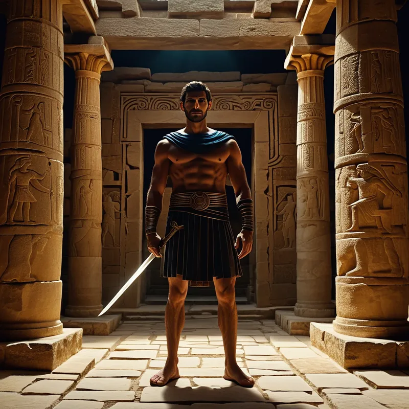 Theseus navigating the Labyrin Myth Meaning & Symbolism