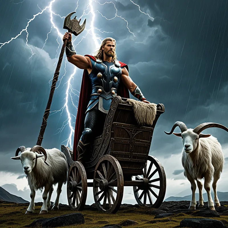 Thor's Chariot Myth Meaning & Symbolism