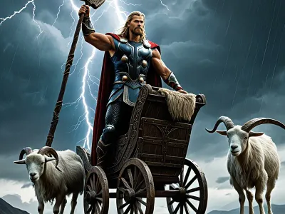 Thor's Chariot Myth Meaning & Symbolism