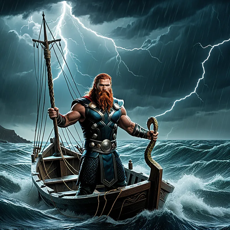 Thors fishing hook Myth Meaning & Symbolism