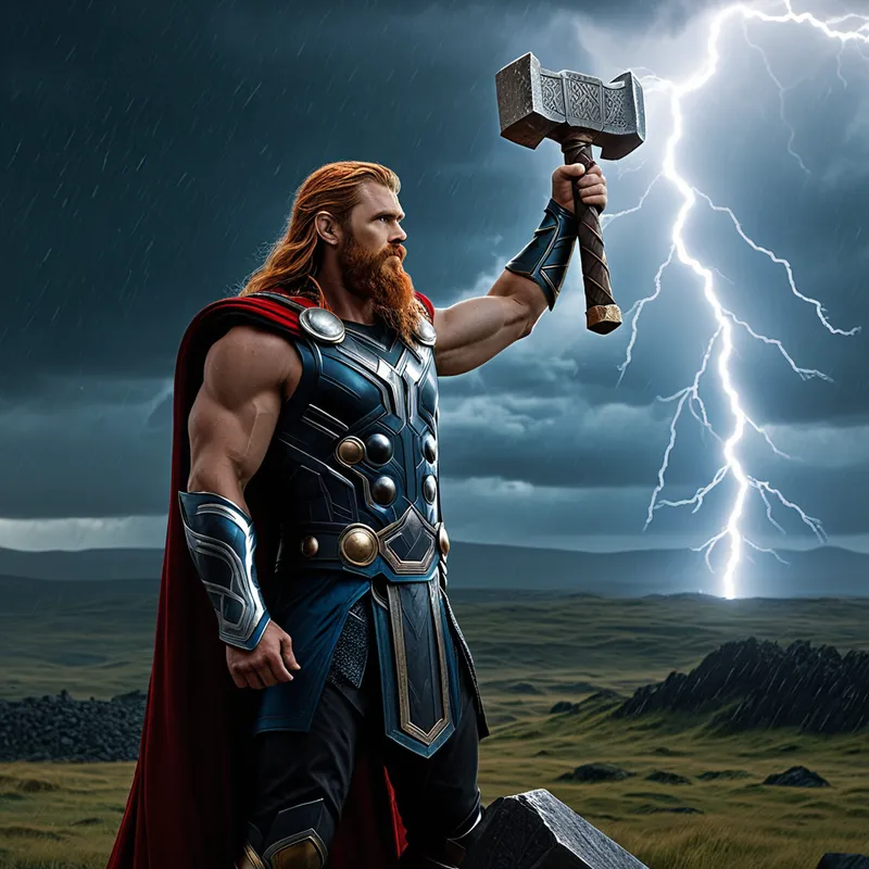 Thor's hammer Mjölnir in Norse Myth Meaning & Symbolism