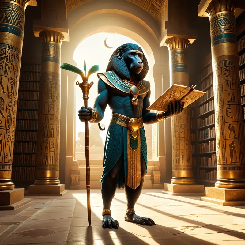 Thoth - Egyptian god of writin Myth Meaning & Symbolism