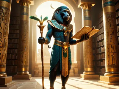 Thoth - Egyptian god of writin Myth Meaning & Symbolism