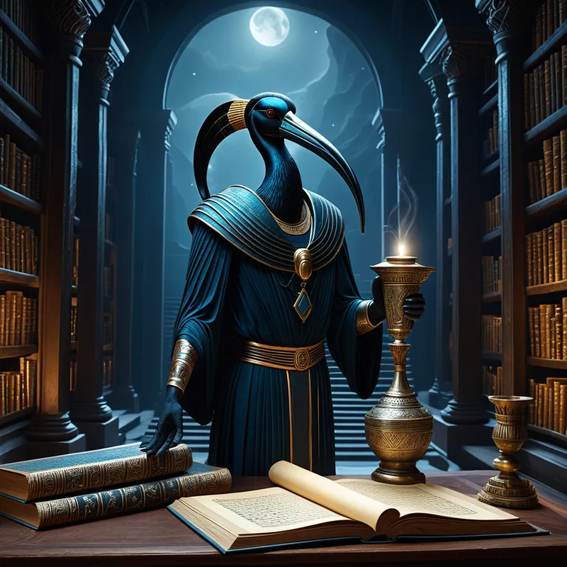 Thoth's Inkpot Myth Meaning & Symbolism