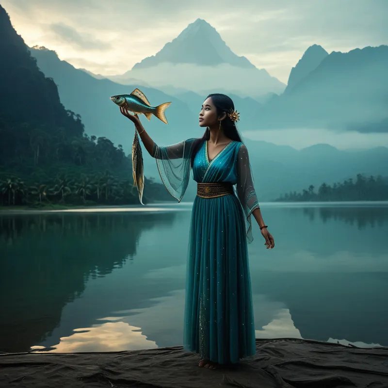 Toba Lake Creation Myth Myth Meaning & Symbolism