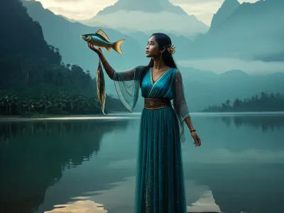 Toba Lake Creation Myth Myth Meaning & Symbolism