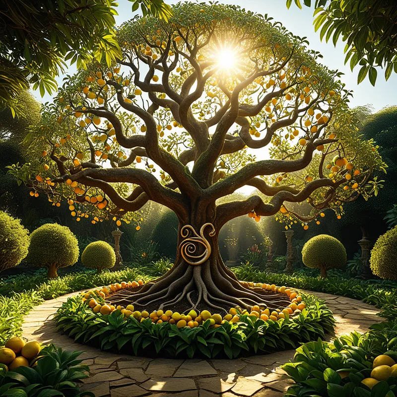 Tree of Paradise Myth Meaning & Symbolism