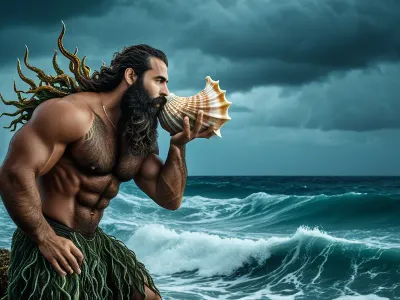 Triton's Trumpet Myth Meaning & Symbolism