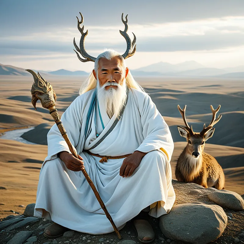 Tsagaan Ovgon the White Old Man Myth Meaning & Symbolism