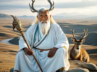 Tsagaan Ovgon the White Old Man Myth Meaning & Symbolism