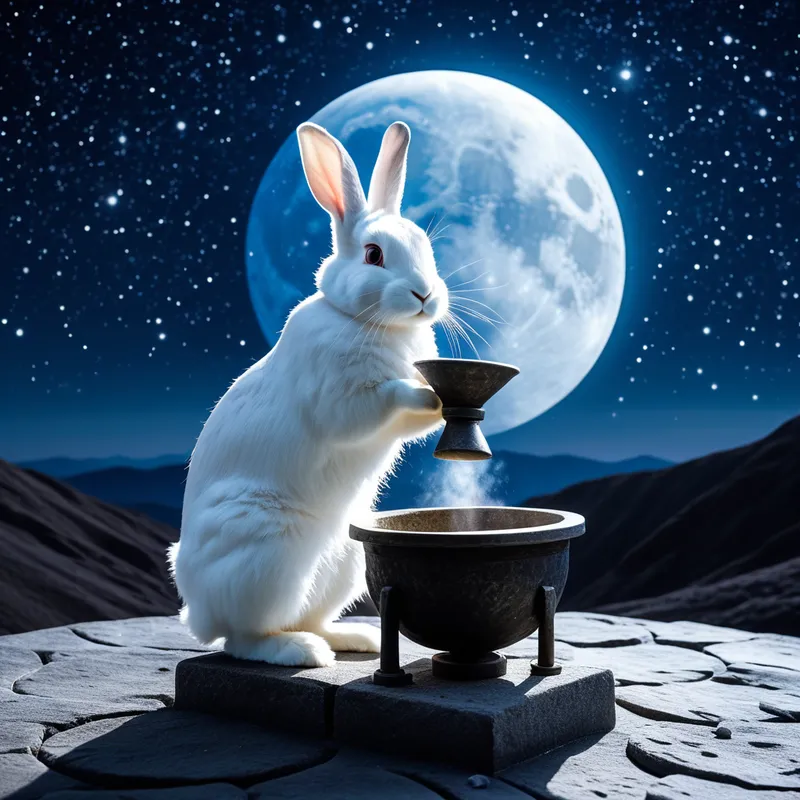 Tsuki no Usagi Myth Meaning & Symbolism