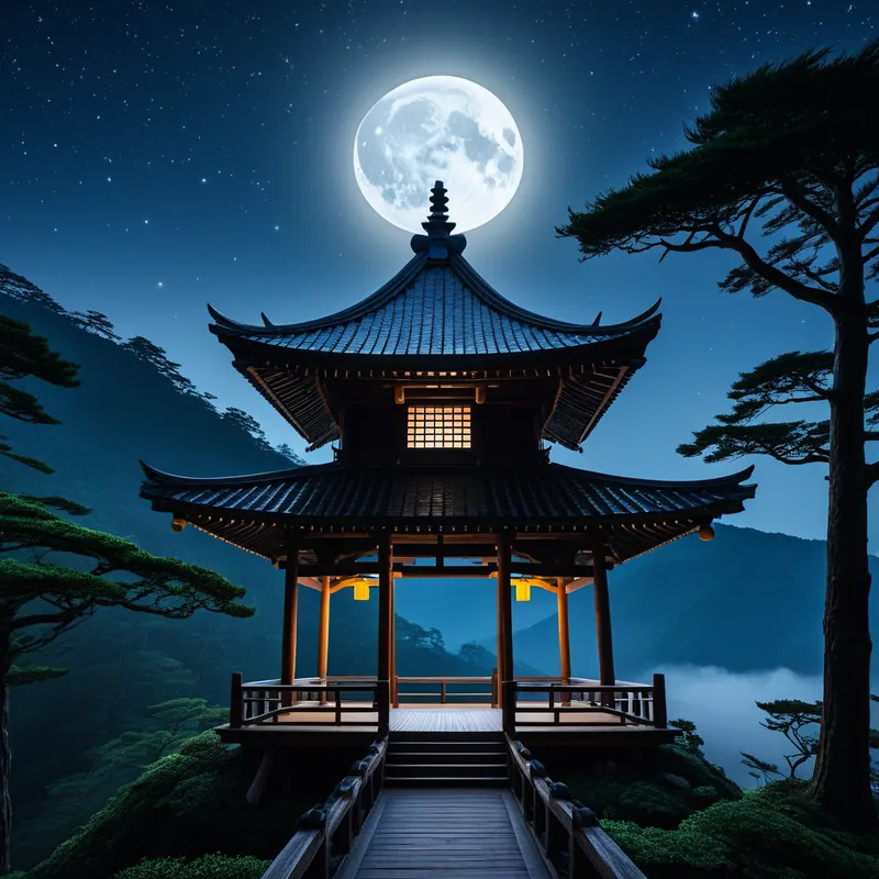 Tsukimi Pavilion Myth Meaning & Symbolism