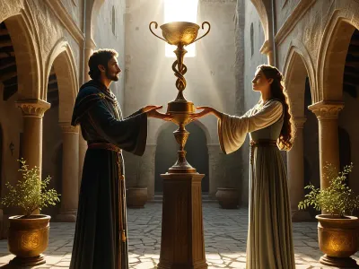 Two of Cups Myth Meaning & Symbolism