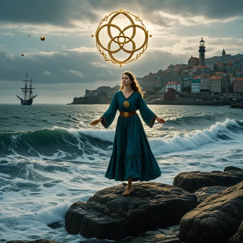 Two of Pentacles Myth Meaning & Symbolism