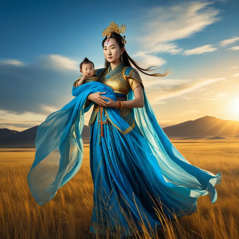 Umai Goddess of Birth Myth Meaning & Symbolism