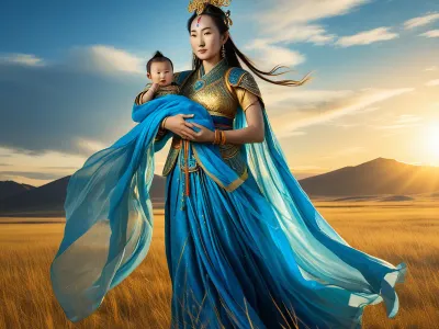 Umai Goddess of Birth Myth Meaning & Symbolism