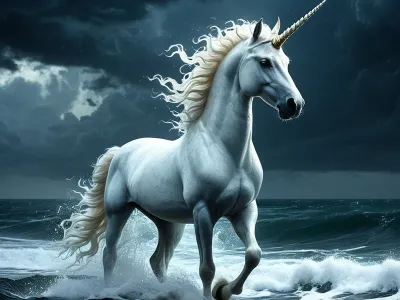 Unicorn of the Sea Myth Meaning & Symbolism