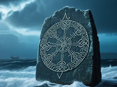 Vegvísir Myth Meaning & Symbolism