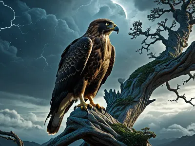 Veðrfölnir Myth Meaning & Symbolism