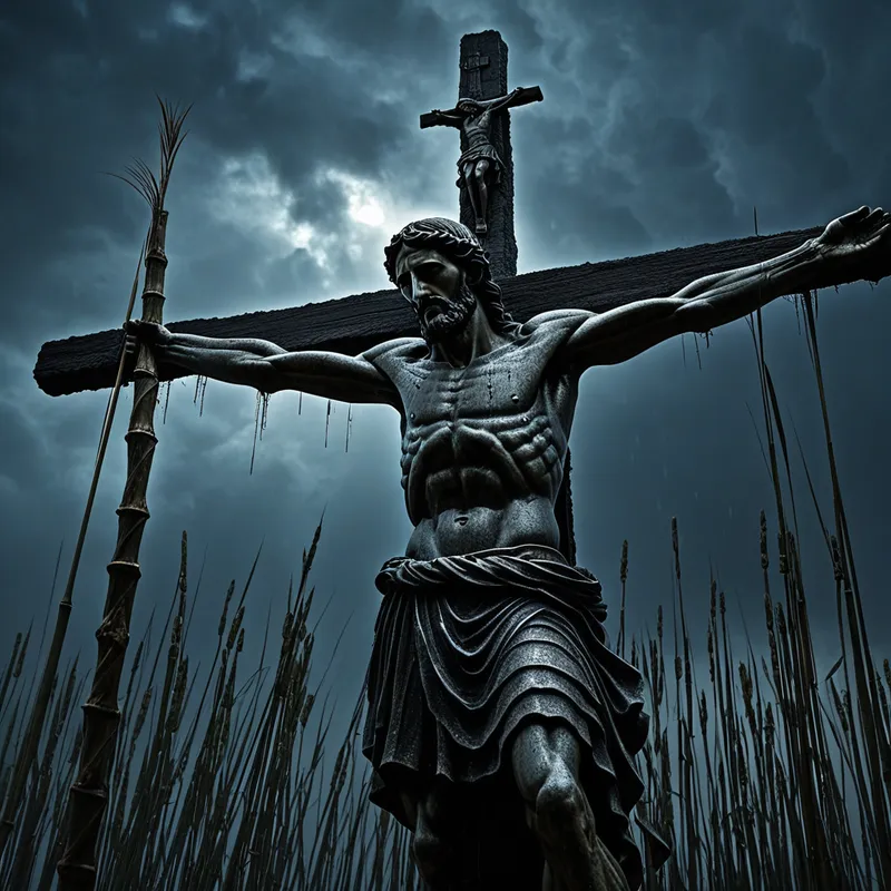 Vinegar on the Cross Myth Meaning & Symbolism