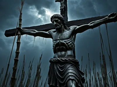 Vinegar on the Cross Myth Meaning & Symbolism