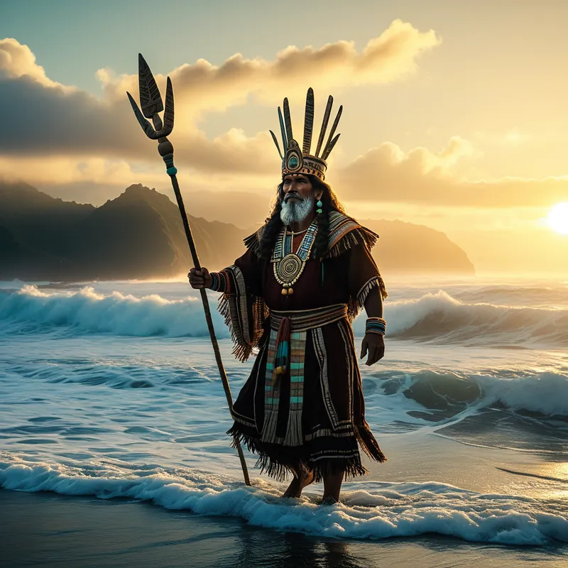 Viracocha Walks into the Sea Myth Meaning & Symbolism