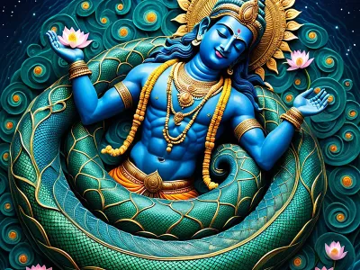 Vishnu's Ananta Myth Meaning & Symbolism