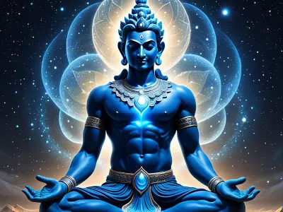 Vishnu's Cosmic Form Myth Meaning & Symbolism