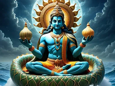 Vishnu's Cosmic Order Myth Meaning & Symbolism