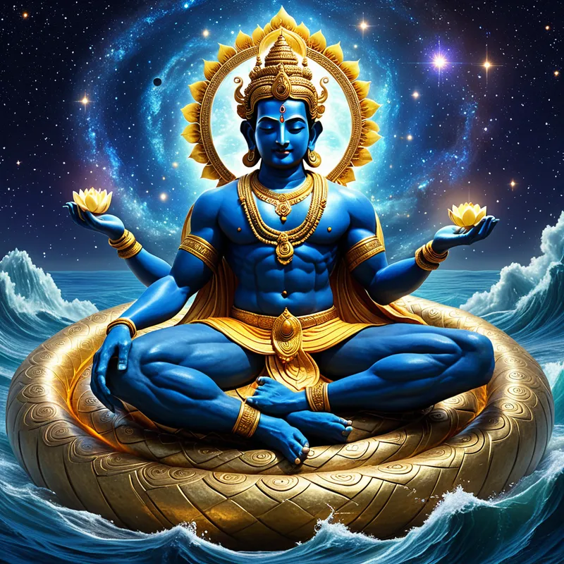 Vishnu's Dream Myth Meaning & Symbolism
