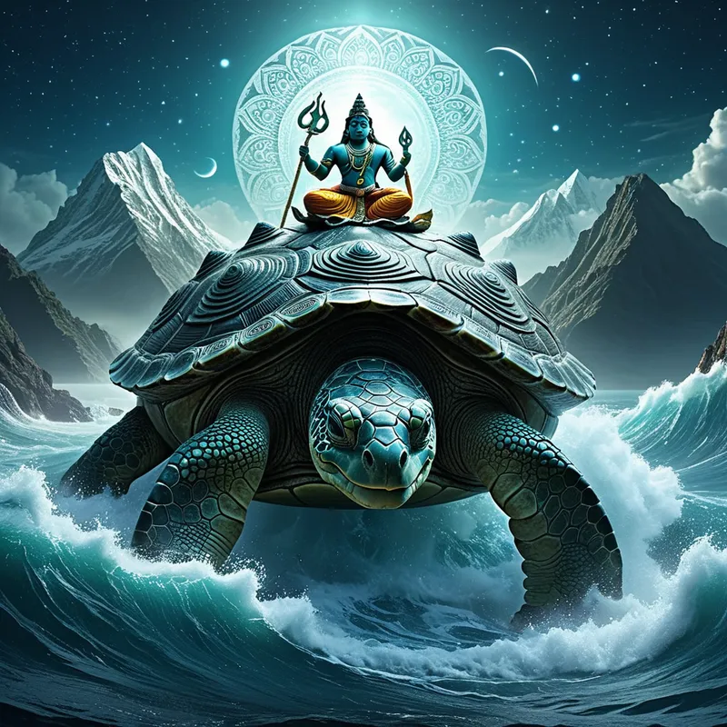 Vishnu's Kurma Avatar Myth Meaning & Symbolism