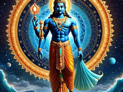 Vishnu's Sudarshana Chakra Myth Meaning & Symbolism