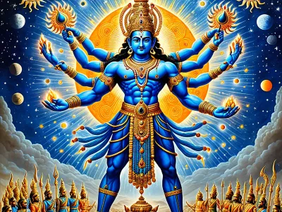 Vishvarupa Myth Meaning & Symbolism