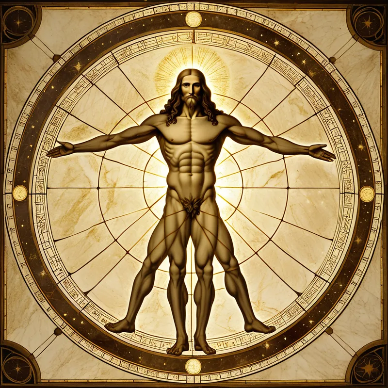 Vitruvian Man Myth Meaning & Symbolism