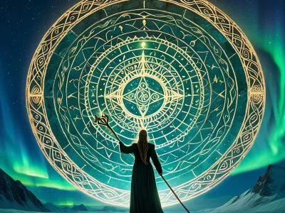 Völva's Circle Myth Meaning & Symbolism